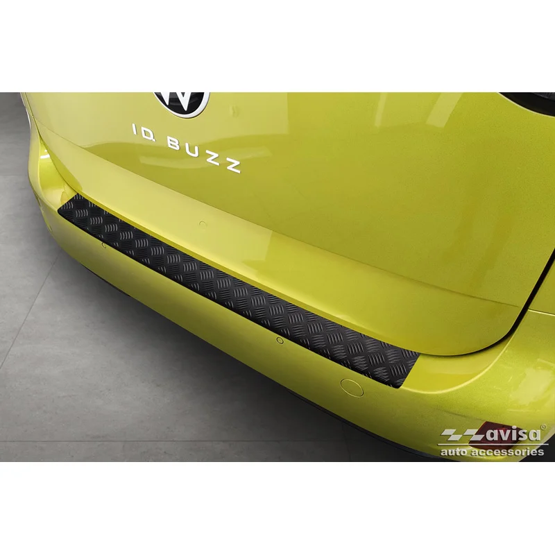 Avisa Aluminium Achterbumperprotector passend voor Volkswagen ID. Buzz + Cargo 2022- - Matzwart