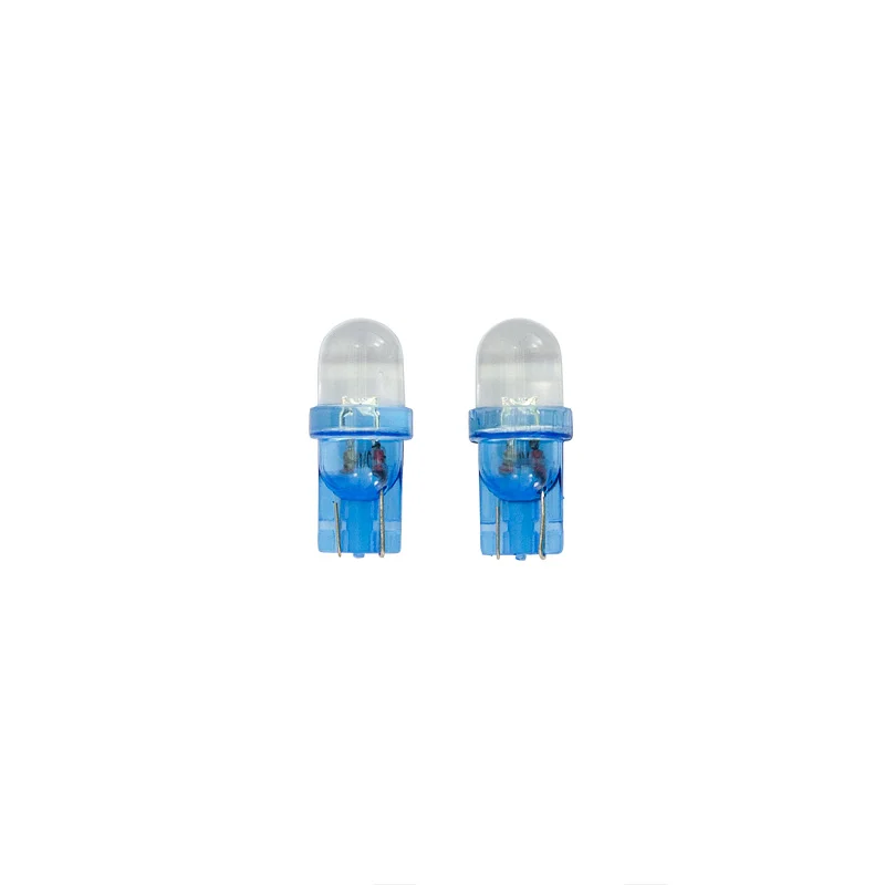 AutoStyle T-10 LED Lampen 12V Blauw, set à 2 stuks