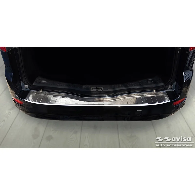 Avisa RVS Achterbumperprotector passend voor Ford Mondeo Wagon FL 2010-2014 - Zilver