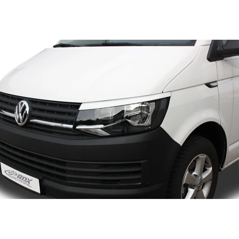 RDX Koplampspoilers passend voor Volkswagen Transporter T6 2015- (ABS)