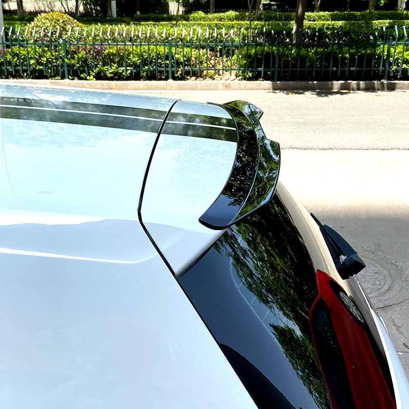AutoStyle Dakspoiler (Spoiler Cap) passend voor Volkswagen Golf VII HB 3/5-deurs GTi/GTD/R/R-Line 2012-2019 (ABS Glanzend zwart)