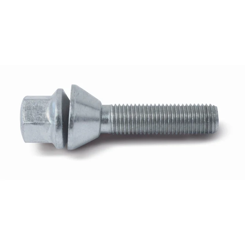 H&R Wielbout konisch met beweegbare ring M12x1.50 - Lengte 46mm (Bv. passend voor Renault, Saab)