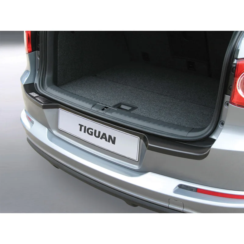 RGM ABS Achterbumper beschermlijst passend voor Volkswagen Tiguan 4×4 2007-2016 (voor modellen met trekhaak) Zwart