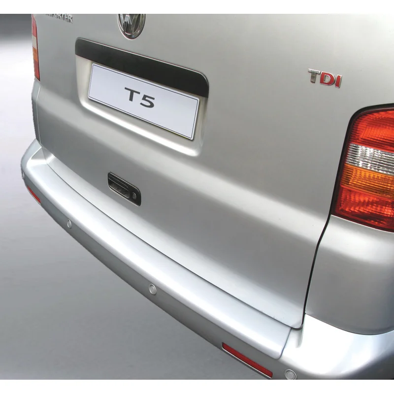 RGM ABS Achterbumper beschermlijst passend voor Volkswagen Transporter T5 2003-2012 Zilver