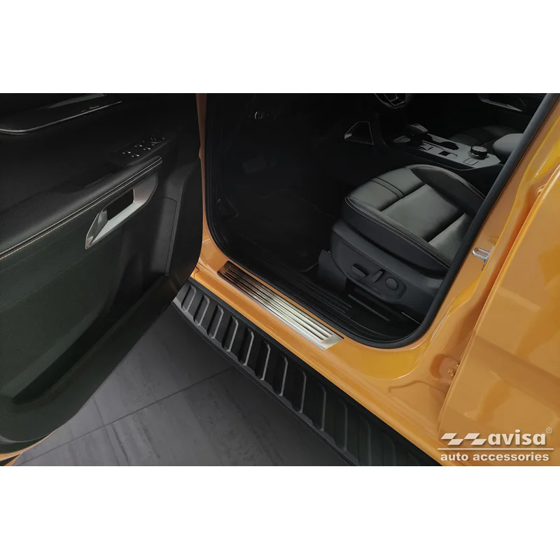 Avisa RVS Instaplijsten passend voor Ford Ranger VI 2022- 'Lines' - 4-delig