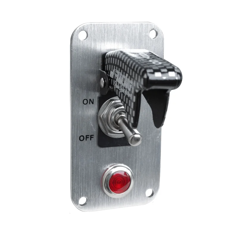 Simoni Racing SwitchPanel – Aluminium + Carbon Schakelaar