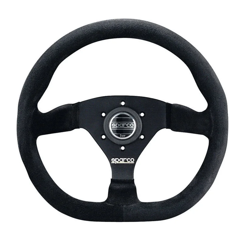 Sparco Universeel Sportstuur L360 - Zwart Suède - Diameter 330mm