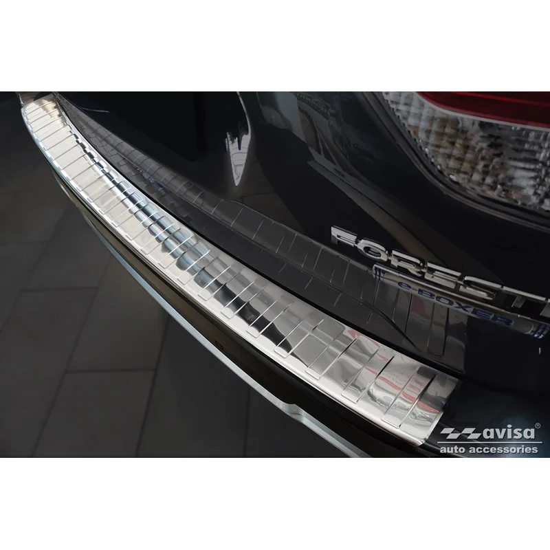 Avisa RVS Achterbumperprotector passend voor Subaru Forester (SK) 2018-2024 - Zilver