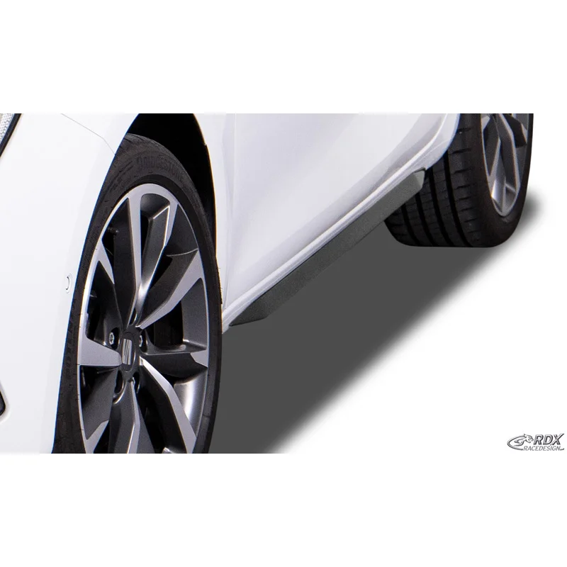RDX Sideskirts ‘Slim’ passend voor Seat Leon (KL) 2020- incl. Sportstourer. (ABS zwart glanzend)