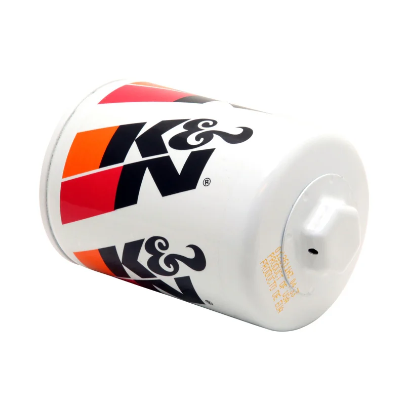 K&N Oliefilter - Opschroeffilter 76x115mm passend voor Jaguar, Land Rover, Ford, Lincoln (HP-1014)