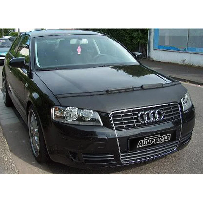 AutoStyle Motorkapsteenslaghoes passend voor Audi A3 8P 2003-2005 zwart