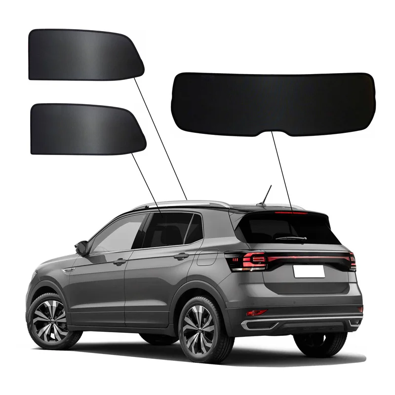 SunClip Zicht- & Zonwering passend voor Volkswagen T-Cross 2019-