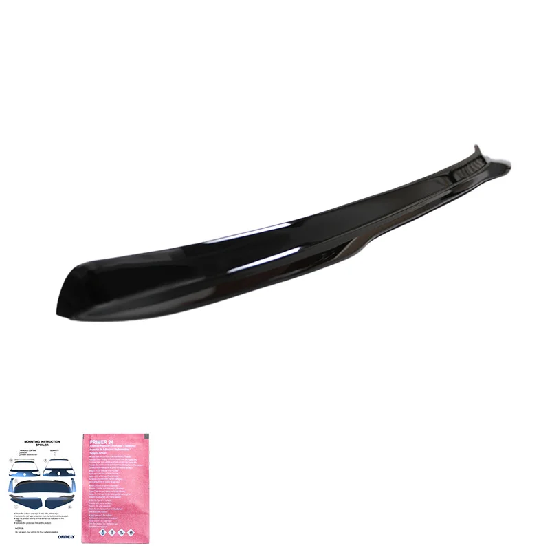 Oneway Dakspoiler (Cap) passend voor Volkswagen Touareg III R-Line 2018- – Glanzend zwart