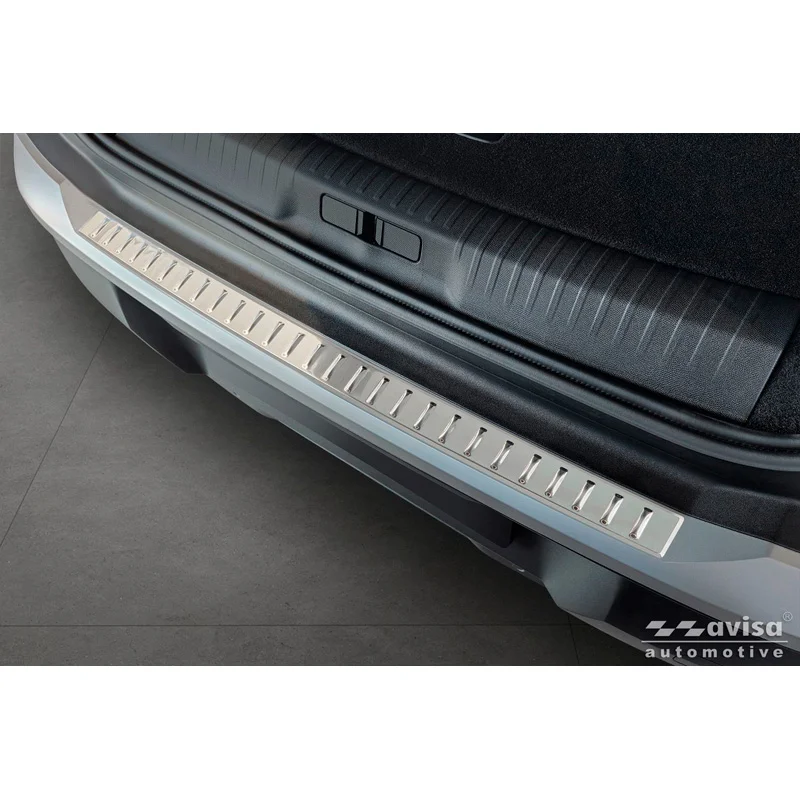 Avisa RVS Achterbumperprotector passend voor Peugeot 5008 III 2024- - Zilver