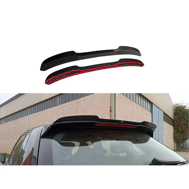 Motordrome Dakspoiler (Spoiler Cap) passend voor Audi A3 (8V) S-Line/S3 Hatchback/Sportback 2012-2016 (ABS)