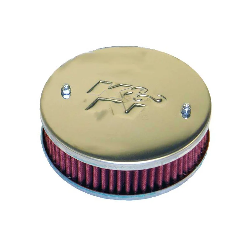 K&N carburateur luchtfilter rond passend voor SU/SU Hitachi 1.25” HS2, middengat, Montagehoogte 47mm (56-9121)