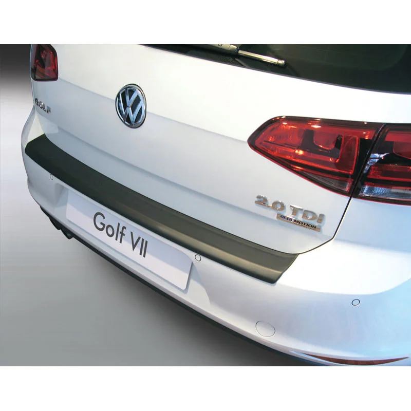 RGM ABS Achterbumper beschermlijst passend voor Volkswagen Golf MK VII 3/5 deurs 2013-2019 Zwart
