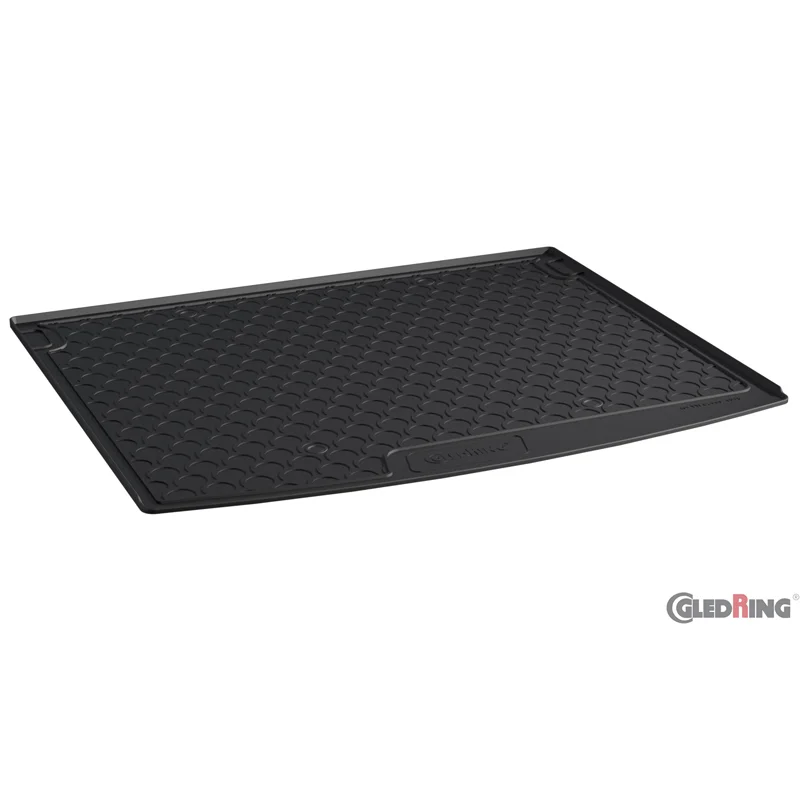 Gledring Rubbasol (Rubber) Kofferbakmat passend voor Volkswagen Caddy Life 5-deurs 2010-2015 & 2015-2020