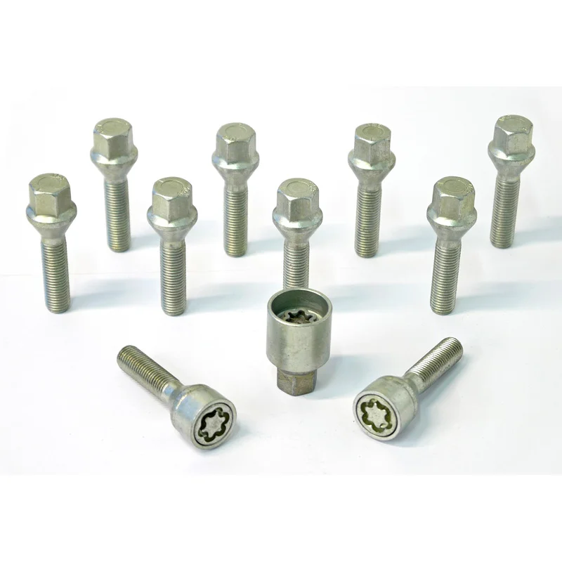 H&R Wielboutenset konisch M12x1.50 – Lengte 24mm – 10 stuks – incl. wielsloten