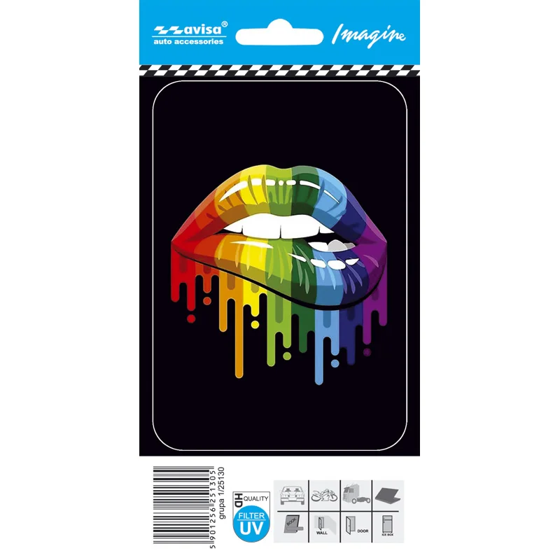 Avisa Auto Tattoo Sticker Mouth - 8,7x12,5cm