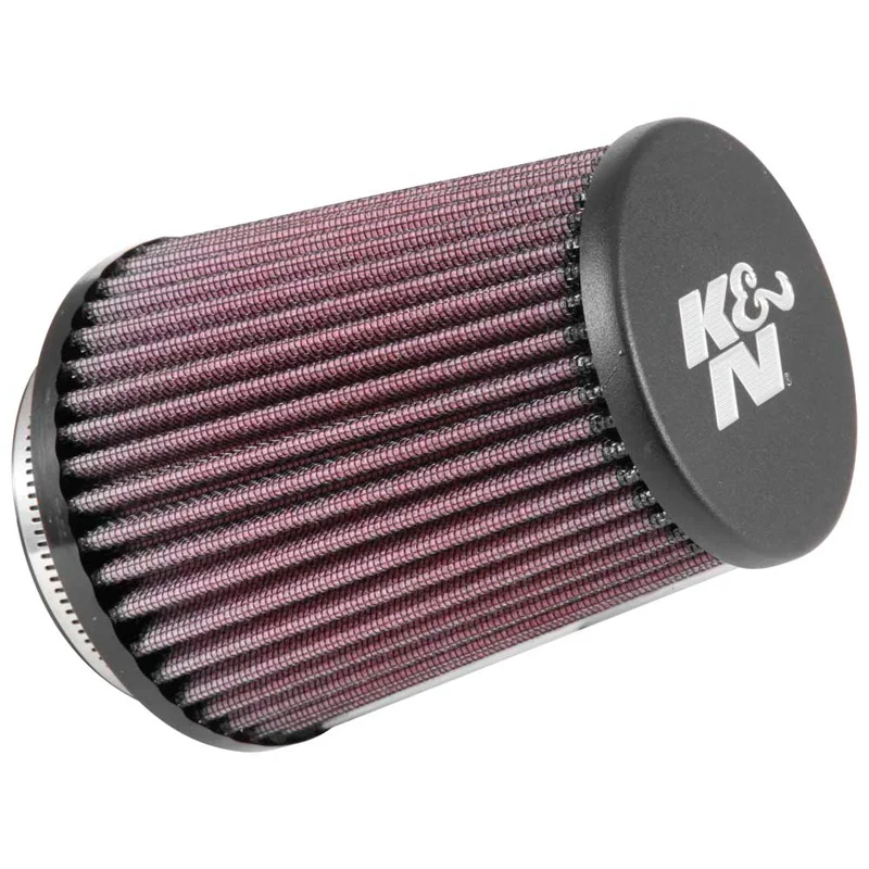 K&N Universeel Rubber Luchtfilter - 76mm aansluiting, 113mm onder, 89mm top, 133mm hoogte (RE-5286)