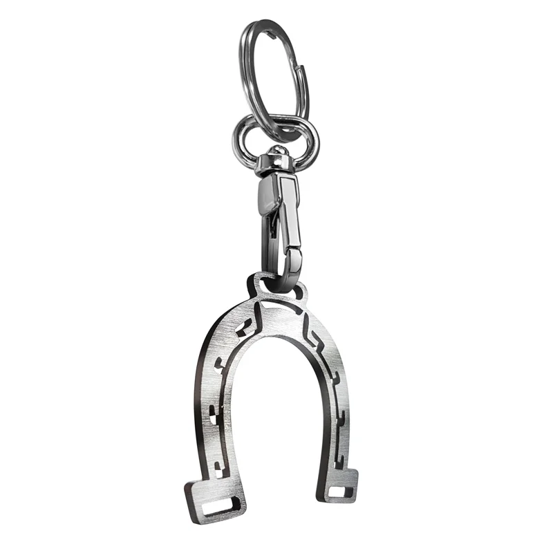 Avisa RVS sleutelhanger - 'Hoefijzer' (Zilver)