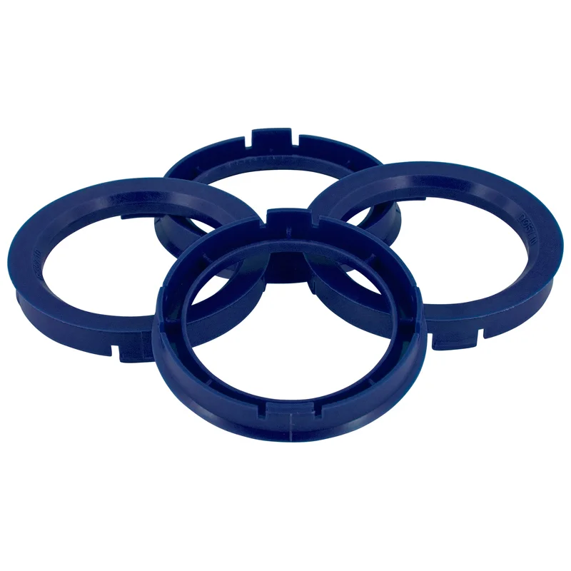 Set TPI Centreerringen – 74.1->56.6mm – Reflex Blauw