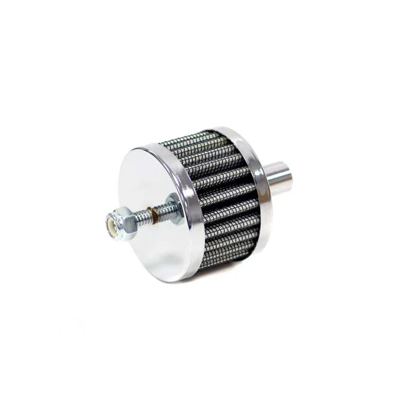 K&N Carterontluchtingsfilter - stalen onderplaat - 13mm aansluiting - Met bevestigingsbout (62-1100)