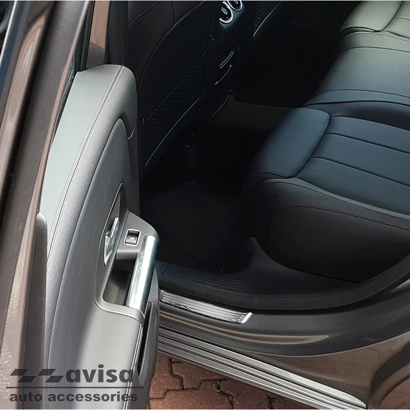 Avisa RVS Instaplijsten passend voor Mercedes B-Klasse W247 2019- 2-delig (achterdeuren)