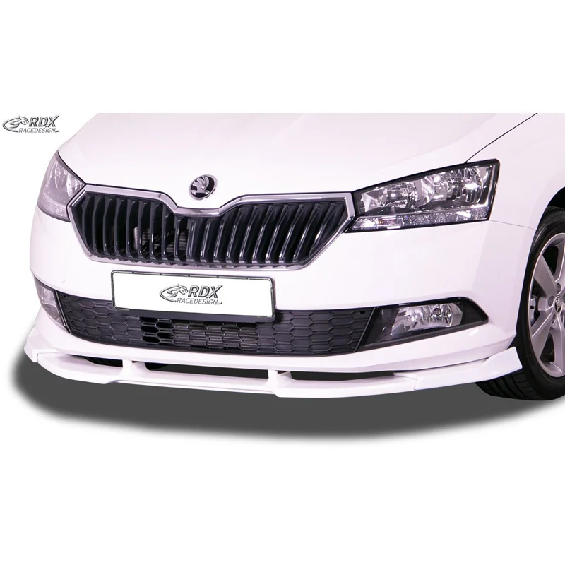RDX Voorspoiler Vario-X passend voor Skoda Fabia III (NJ) Facelift 2018- (PU)