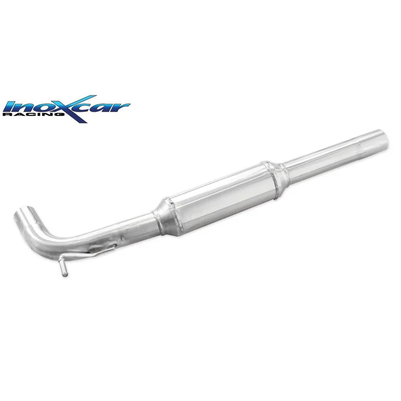 InoXcar 100% RVS Middendemper passend voor Skoda Octavia RS 2.0 (245pk) 2020-