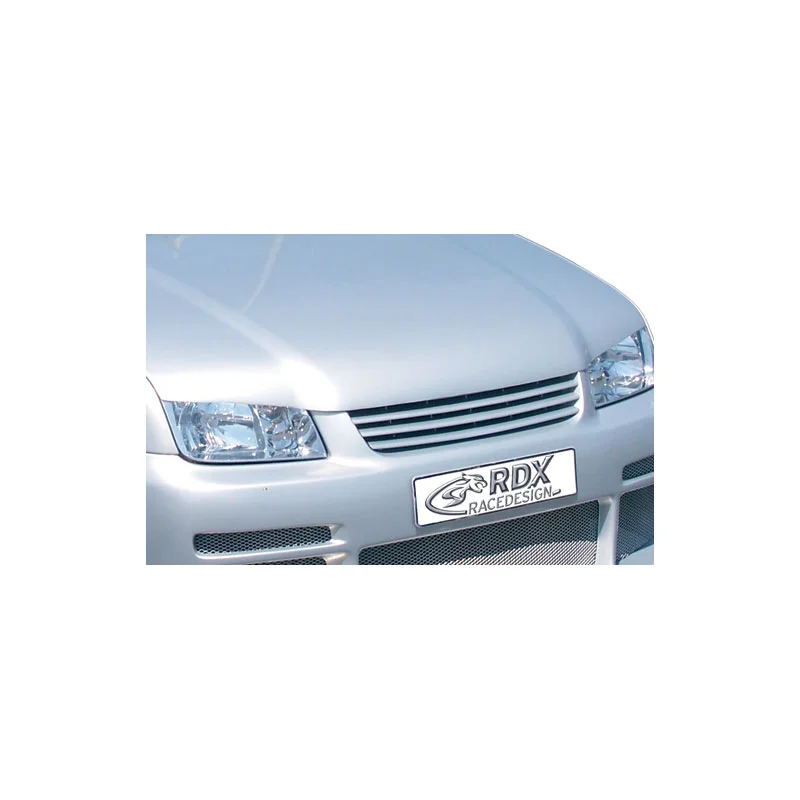 RDX Motorkapverlenger passend voor Volkswagen Bora 1998-2004 + geïntegreerd half maantje (Metaal)