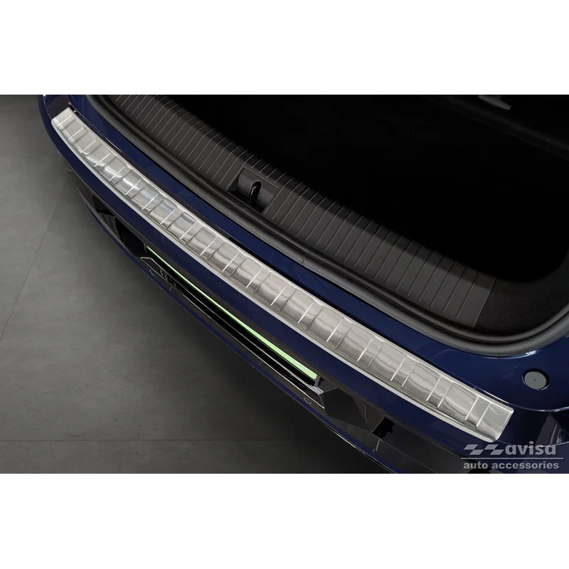 Avisa RVS Achterbumperprotector passend voor Renault Megane E-Tech 2022- - Zilver