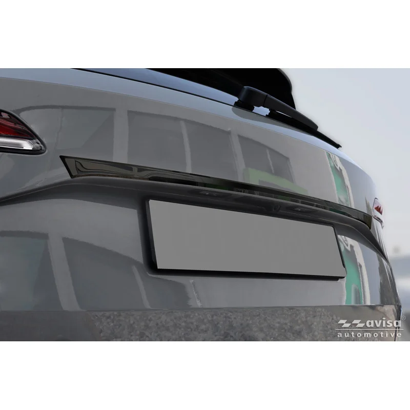 Avisa Zwart Chroom RVS Kofferbak Sierlijst passend voor Skoda Karoq (NU7) Facelift 2022-