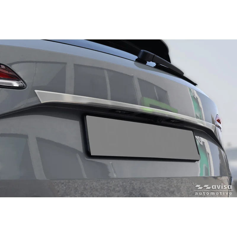 Avisa Geborsteld RVS Kofferbak Sierlijst passend voor Skoda Karoq (NU7) Facelift 2022-