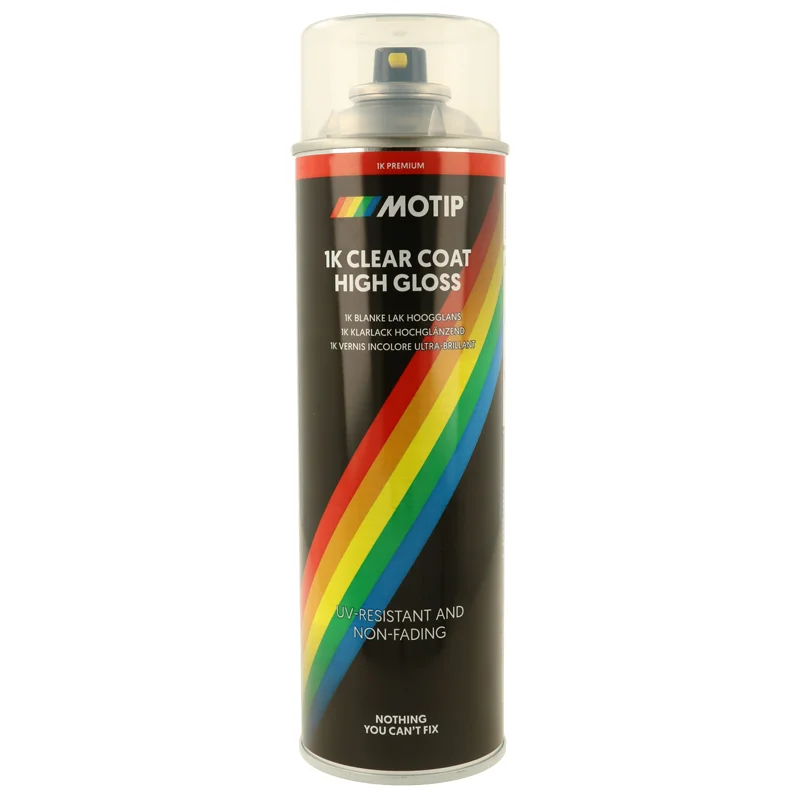 Motip 1K Blanke Lak - Hoogglans - 500ml