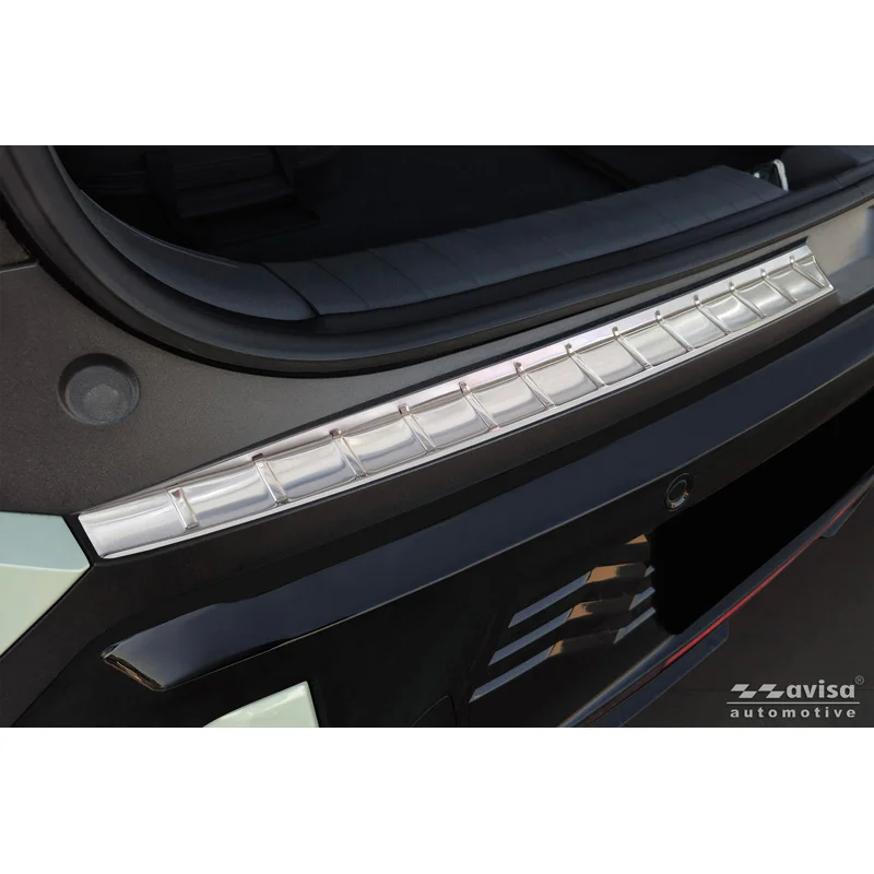 Avisa RVS Achterbumperprotector passend voor KIA EV3 GT 2024- - Zilver - 2-delig