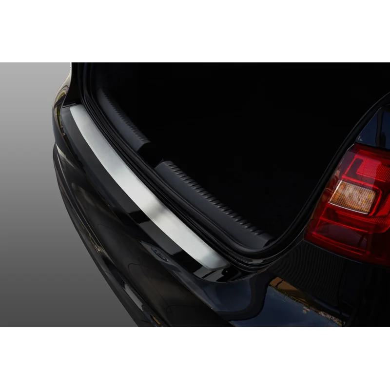 Avisa RVS Achterbumperprotector passend voor Audi A6 Avant excl. Allroad 2005-2011 - Zilver