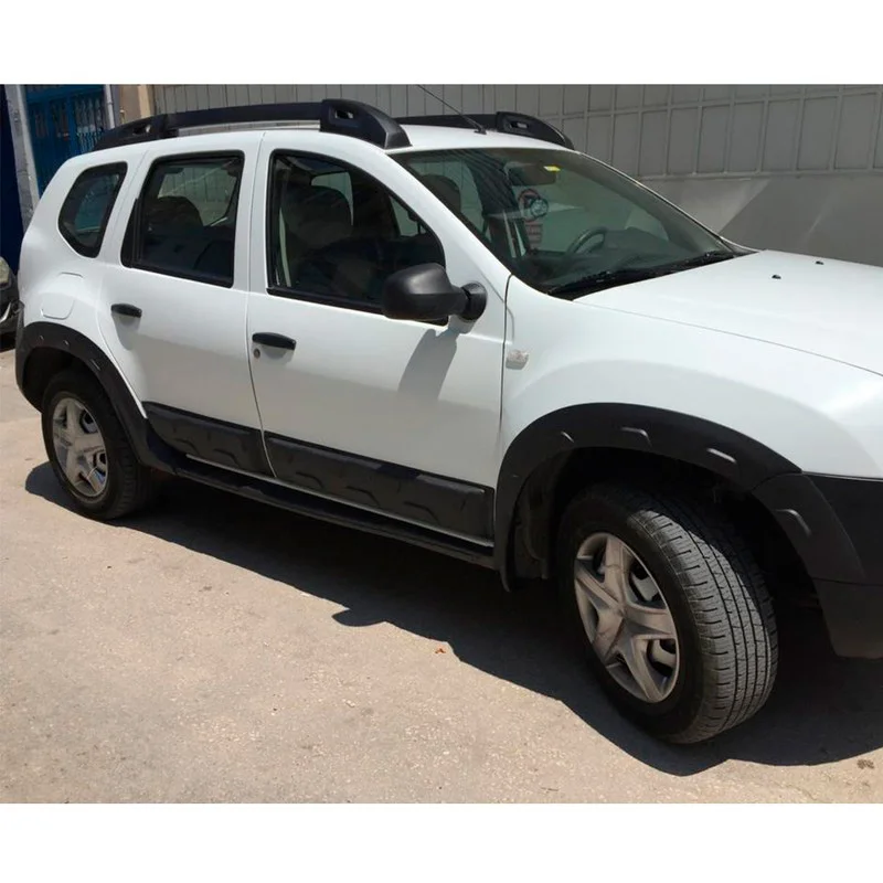 Oneway Set deurpanelen passend voor Dacia Duster I 2010-2017 (Off-Road) (zonder Duster markering) - Matzwart