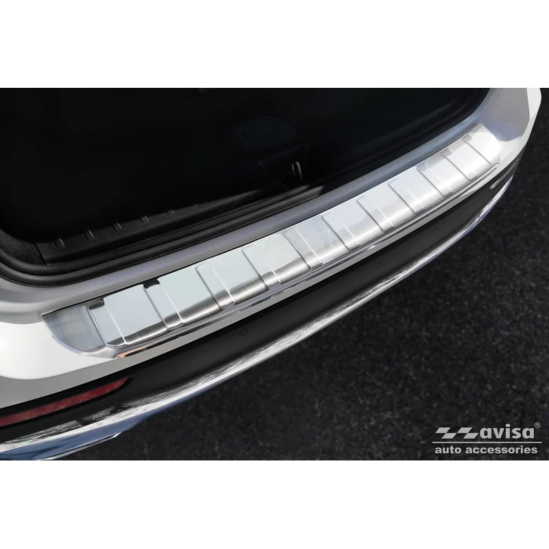 Avisa RVS Achterbumperprotector passend voor Mercedes GLB (X247) incl. AMG 2019- - Zilver