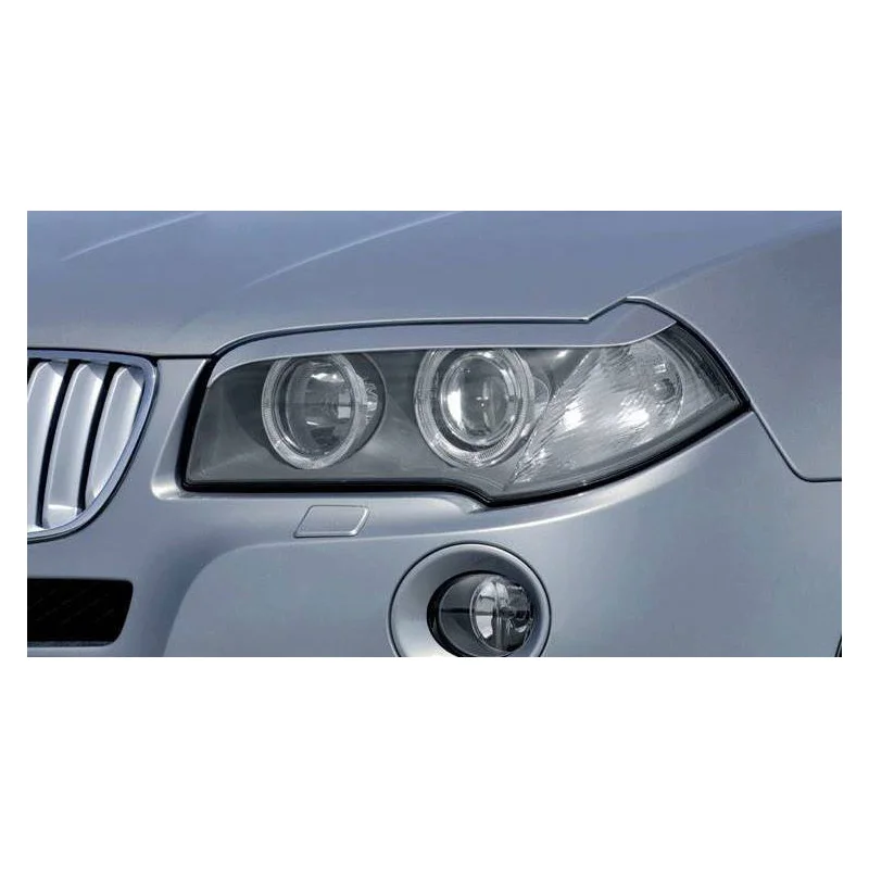 Motordrome Koplampspoilers passend voor BMW X3 E83 2004-2010 (ABS)