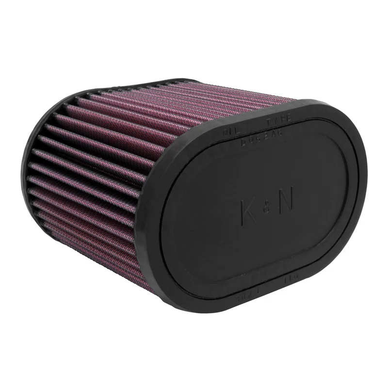 K&N Universeel Luchtfilter Ovaal 70mm aansluiting, 159mm x 102mm, 127mm hoogte (RU-1500)
