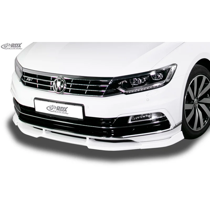 RDX Voorspoiler Vario-X passend voor Volkswagen Passat 3G (B8) R-Line 2014-2019 (PU)
