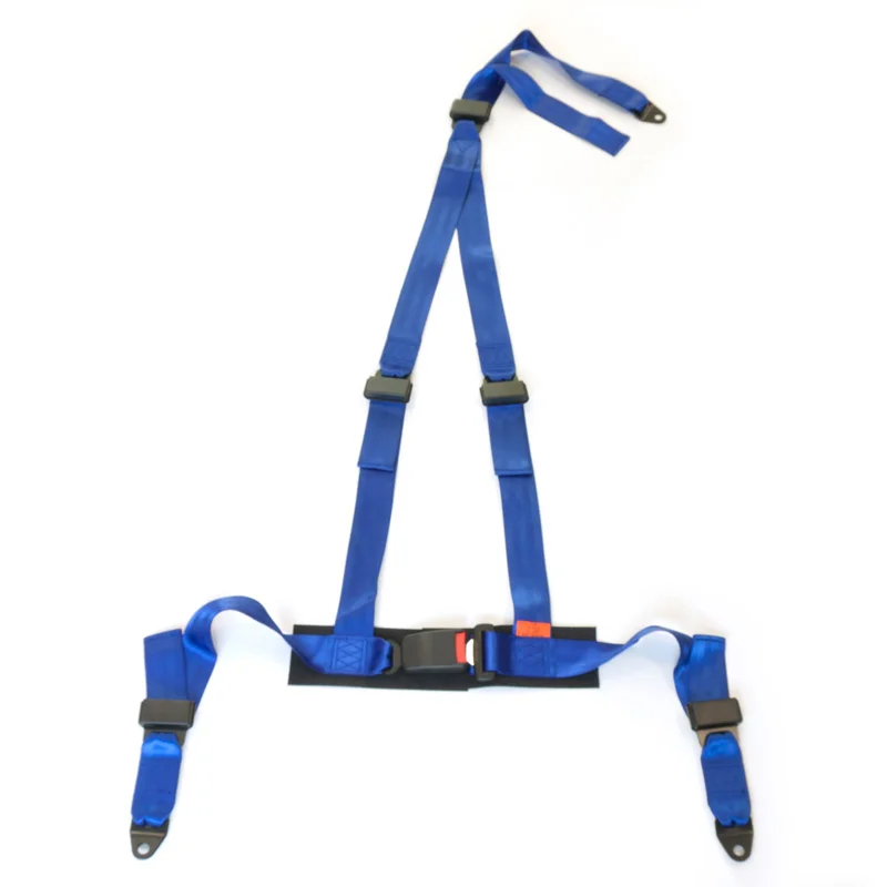 AutoStyle Racing Sportgordel 3-Punts Blauw + E-keur (2-inch)