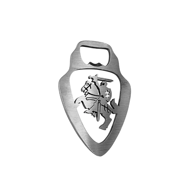Avisa RVS Flesopener - 'Litouwen' (Zilver)