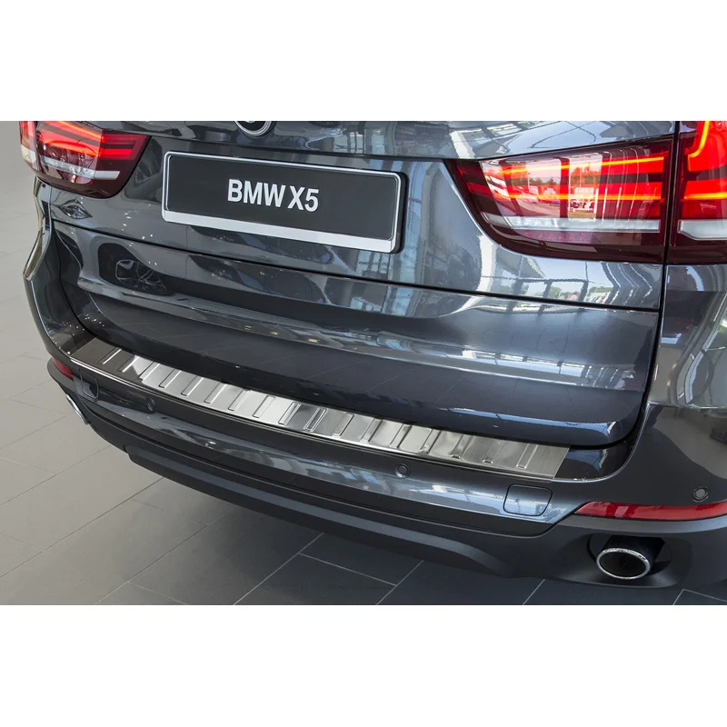 Avisa RVS Achterbumperprotector passend voor BMW X5 F15 2013-2018 excl. M - Zilver