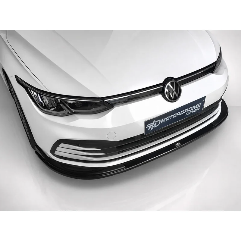 Motordrome Voorspoiler passend voor Volkswagen Golf VIII HB/Variant 2020- excl. R/R-Line/GTi/GTD/GTE (ABS)