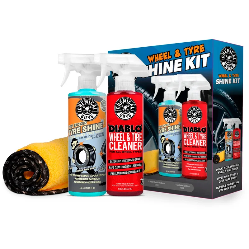 Chemical Guys Wheel & Tyre Shine Starter Kit (3 producten)