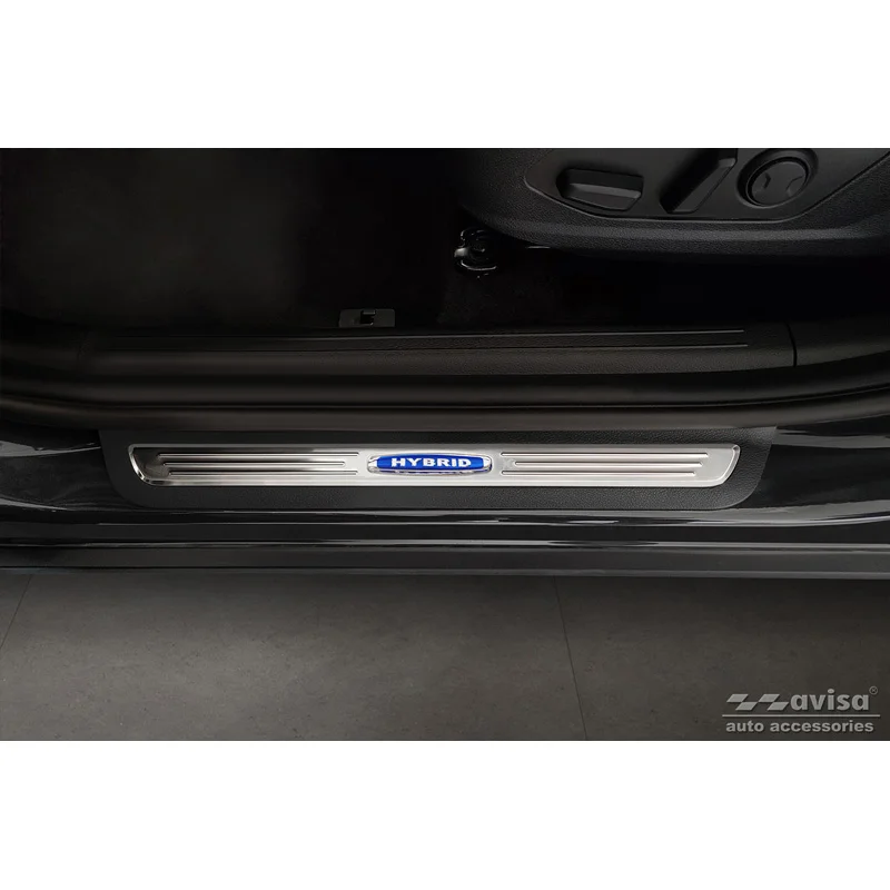 Avisa RVS Instaplijsten passend voor Kia Sportage V 2021- 'Hybrid' - 2-delig