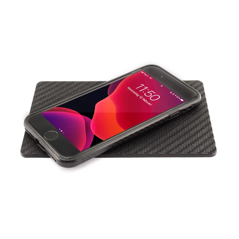 Hypersonic Universele Anti-slip mat 100x150mm - Carbon-Look